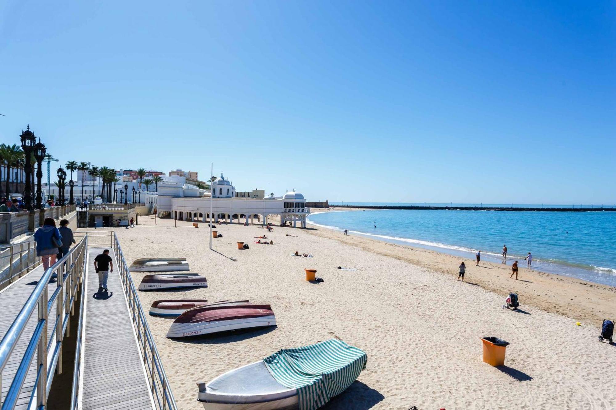 El Tesoro De La Caleta By Cadiz4Rentals Kültér fotó